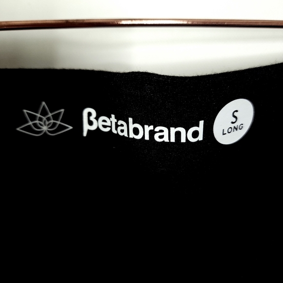 Betabrand flare leg pull on grey pants size small long - Picture 3 of 5